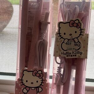 Hello Kitty Pink Hair Styling Tools